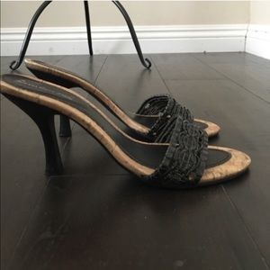 Black Kitten Heels